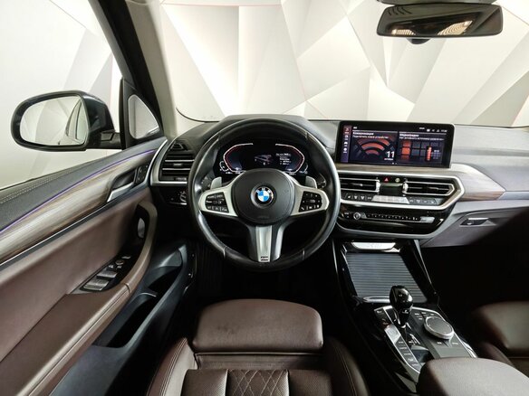 2021 BMW X3 30i xDrive III (G01) Рестайлинг, чёрный, 4790000 рублей - вид 14