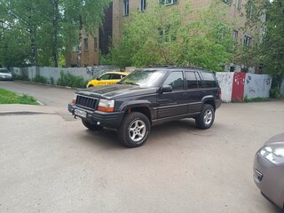 1998 Jeep Grand Cherokee I (ZJ) Рестайлинг, чёрный, 1200000 рублей, вид 4
