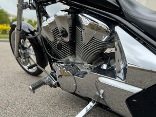2010 Honda VT 1300CX Fury, чёрный, 800000 рублей, вид 1