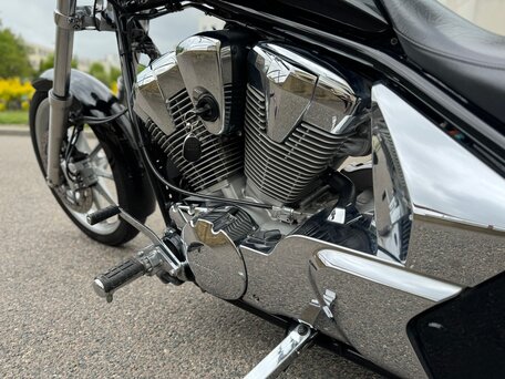 2010 Honda VT 1300CX Fury, чёрный, 800000 рублей, вид 1