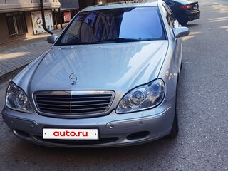 1999 Mercedes-Benz S-Класс 500 Long IV (W220), серебристый, 850000 рублей, вид 2