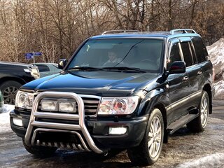 2006 Toyota Land Cruiser 100 Series Рестайлинг 2, чёрный, 3600000 рублей, вид 5
