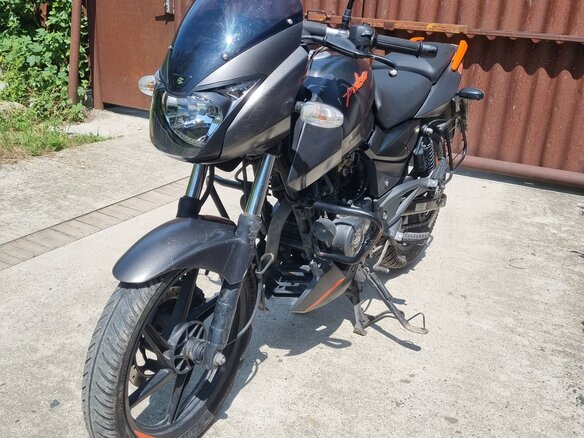 2020 Bajaj Pulsar 180, чёрный, 148000 рублей - вид 12
