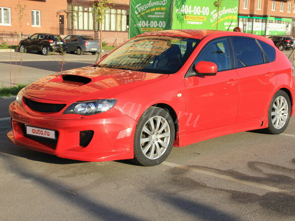 2010 Subaru Impreza WRX III, красный - вид 1