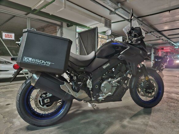 2022 Suzuki V-Strom DL 650, чёрный, 1000000 рублей - вид 5