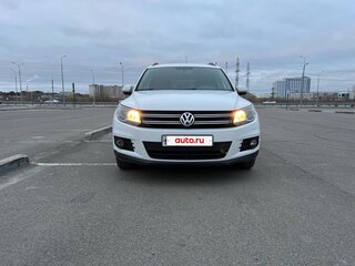 2014 Volkswagen Tiguan I Рестайлинг, белый, 1350000 рублей, вид 2
