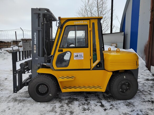 2005 Komatsu FD70-7, жёлтый, 4500000 рублей - вид 7