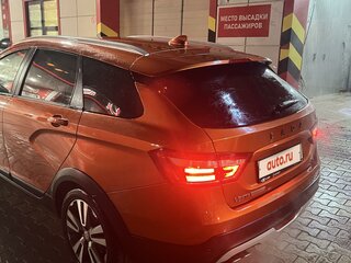 2018 Lada (ВАЗ) Vesta SW Cross I, оранжевый, 1110000 рублей, вид 4