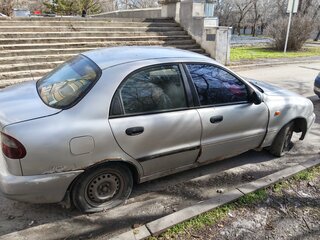 1998 Daewoo Lanos, серебристый, 95000 рублей, вид 4