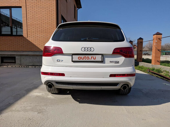 2010 Audi Q7 I (4L) Рестайлинг, белый - вид 3