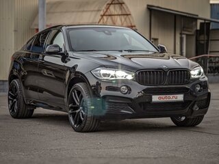 2018 BMW X6 30d II (F16), чёрный, 6100000 рублей, вид 3