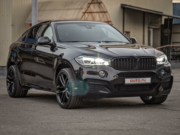 2018 BMW X6 30d II (F16), чёрный, 6100000 рублей - вид 2