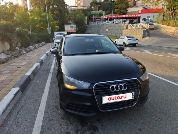 2010 Audi A1 I (8X), чёрный, 830000 рублей - вид 1