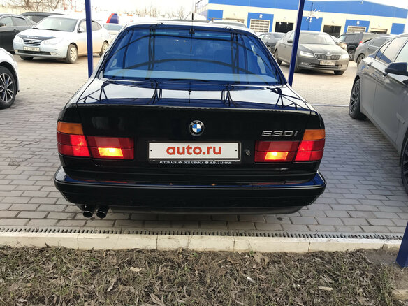 1993 BMW 5 серии 530i III (E34), чёрный - вид 5