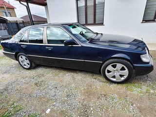 1993 Mercedes-Benz S-Класс 280 5-speed III (W140), синий, 950000 рублей, вид 4
