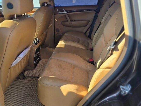 2008 Porsche Cayenne Turbo I Рестайлинг (957), коричневый, 1490000 рублей - вид 9