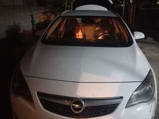 2012 Opel Astra J Рестайлинг, белый, 1150000 рублей, вид 1