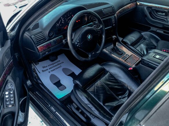 1998 BMW 7 серии 735i III (E38) Рестайлинг, зелёный - вид 7