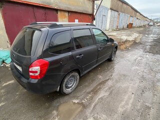 2013 Lada (ВАЗ) Kalina II, чёрный, 420000 рублей, вид 3