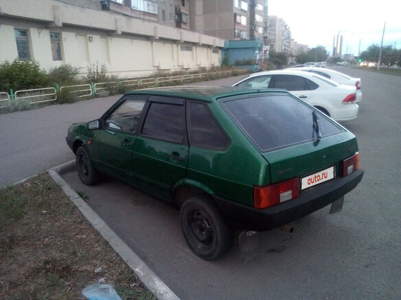 2000 Lada (ВАЗ) 2109, зелёный - вид 6