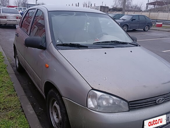 2007 Lada (ВАЗ) Kalina I, серый, 210000 рублей - вид 2