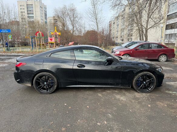 2020 BMW 4 серии 430i G22, G23, G26, чёрный, 5500000 рублей - вид 6