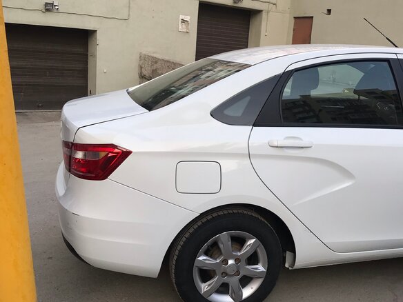 2019 Lada (ВАЗ) Vesta CNG I, белый, 950000 рублей - вид 5