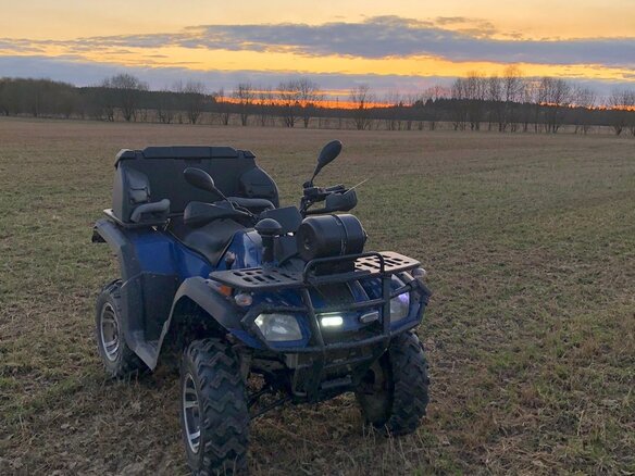 2015 Stels ATV-300, синий, 375000 рублей - вид 12