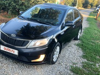 2012 Kia Rio III, чёрный, 670000 рублей, вид 5