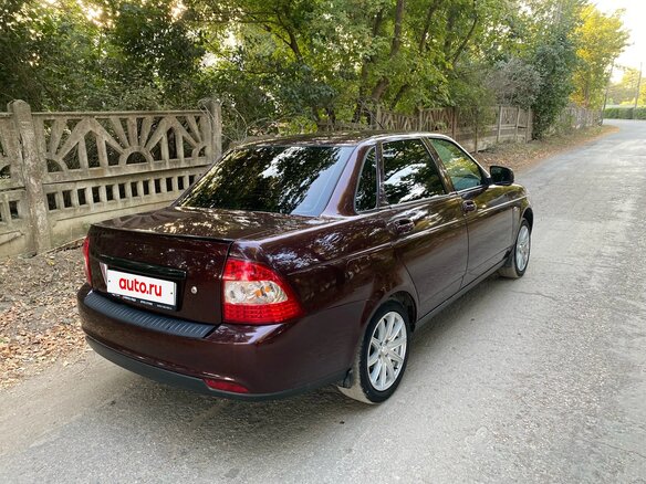 2013 Lada (ВАЗ) Priora I Рестайлинг, красный, 585000 рублей - вид 6