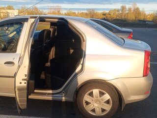 2012 Renault Logan I Рестайлинг, серый, 400000 рублей, вид 3