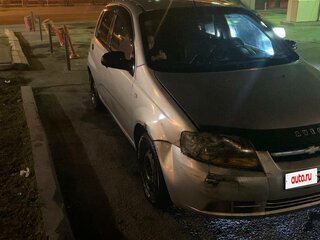 2006 Chevrolet Aveo I, серебристый, 195000 рублей, вид 2