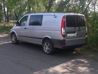 2008 Mercedes-Benz Vito 115 CDI L1 II (W639), серебристый, 1250000 рублей, вид 2