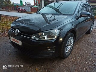 2014 Volkswagen Golf VII, чёрный, 1030000 рублей, вид 3