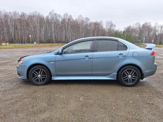 2011 Mitsubishi Lancer X Рестайлинг, голубой, 970000 рублей, вид 5