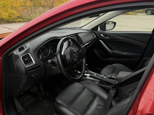 2014 Mazda 6 III (GJ), красный, 1540000 рублей - вид 6