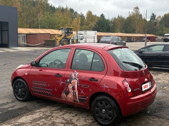 2007 Nissan Micra III (K12), пурпурный, 343000 рублей - вид 14