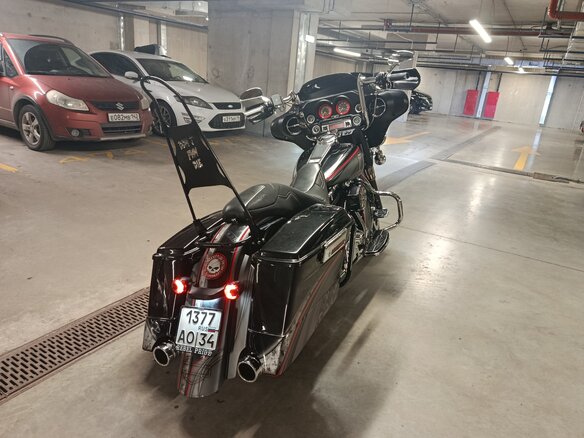 2003 Harley-Davidson Electra Glide, чёрный, 900000 рублей - вид 1