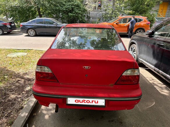 2002 Daewoo Nexia I, красный, 99000 рублей - вид 5