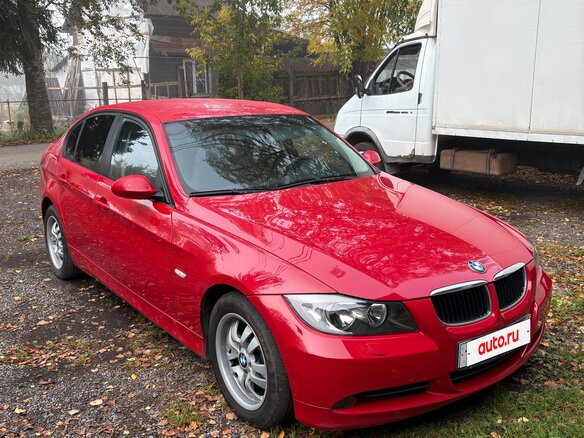 2005 BMW 3 серии 320i V (E90/E91/E92/E93), красный, 880000 рублей - вид 5