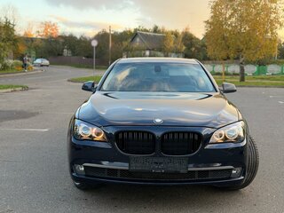 2009 BMW 7 серии 730d V (F01/F02/F04), синий, 1650000 рублей, вид 2
