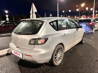 2008 Mazda 3 I (BK) Рестайлинг, серебристый, 540000 рублей, вид 4
