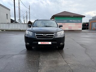 2008 Hyundai Santa Fe II, чёрный, 900000 рублей, вид 1