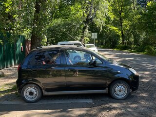 2007 Chevrolet Spark II, чёрный, 370000 рублей, вид 3