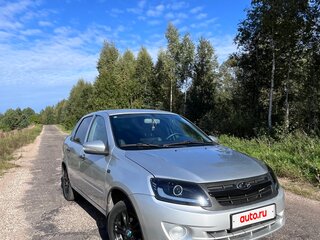 2012 Lada (ВАЗ) Granta I, серебристый, 375000 рублей, вид 2