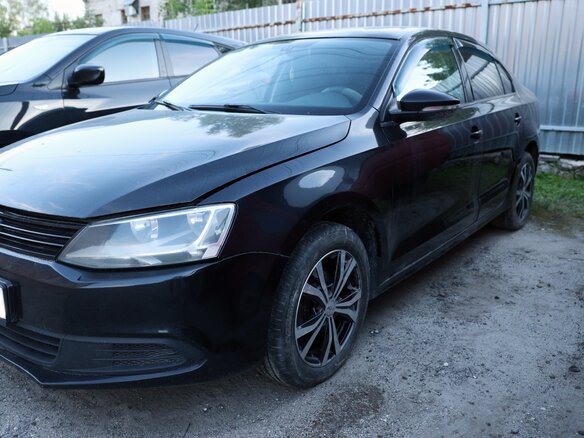 2013 Volkswagen Jetta VI, чёрный