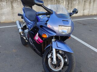 1993 Honda CBR 600F, фиолетовый, 290000 рублей, вид 2