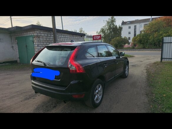 2012 Volvo XC60 I, чёрный - вид 3