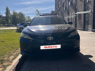 2018 Toyota Camry US Market VIII (XV70), чёрный, 1999999 рублей, вид 2