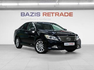 2013 Toyota Camry VII (XV50), чёрный, 1720000 рублей, вид 3